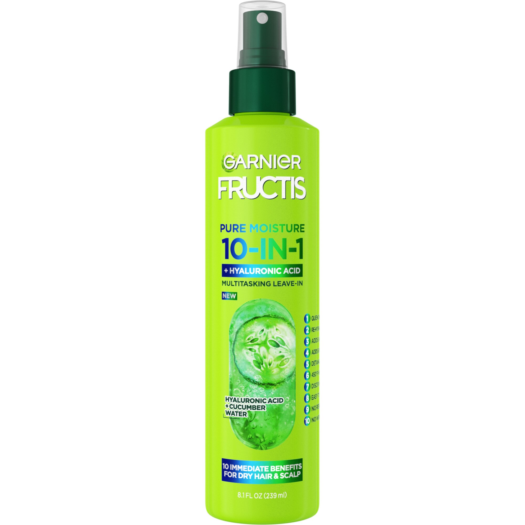Garnier Fructis Pure Moisture 10 in 1 Spray, for Dry Hair and Scalp,  OZ  | Pick Up In Store TODAY at CVS