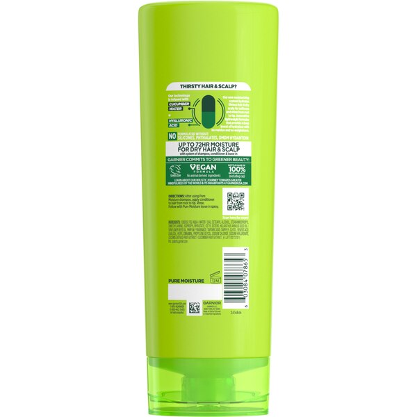 Garnier Fructis Pure Moisture Conditioner, 11.3 OZ