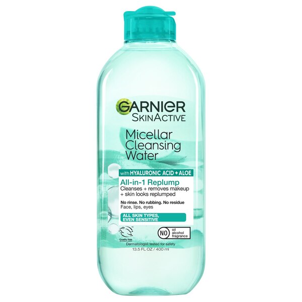 Garnier SkinActive Micellar Hyaluronic Acid Replumping Cleansing Water