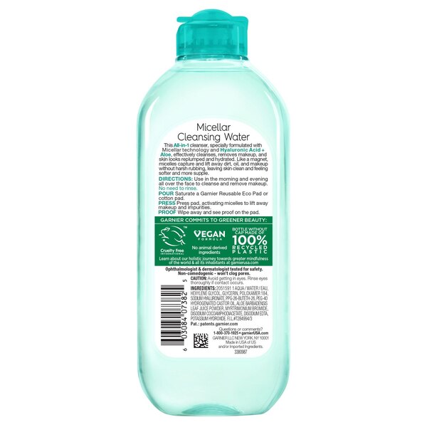Garnier SkinActive Micellar Hyaluronic Acid Replumping Cleansing Water