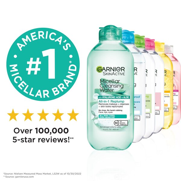 Garnier SkinActive Micellar Hyaluronic Acid Replumping Cleansing Water