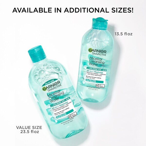 Garnier SkinActive Micellar Hyaluronic Acid Replumping Cleansing Water