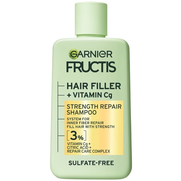Garnier Fructis Hair Filler Vitamin Cg Strength Repair Shampoo, 10.1 OZ
