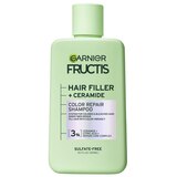 Garnier Fructis Hair Filler Ceramide Color Repair Shampoo, 10.1 OZ, thumbnail image