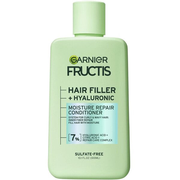 Garnier Fructis Hair Filler Hyaluronic Moisture Repair Conditioner, 10.1 OZ