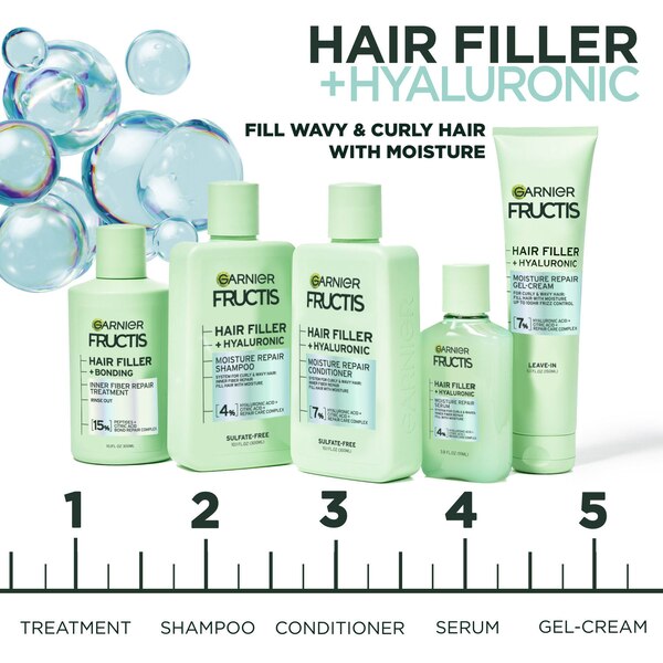 Garnier Fructis Hair Filler Inner Fiber Repair Pre-Shampoo Treatment, 10.1 OZ