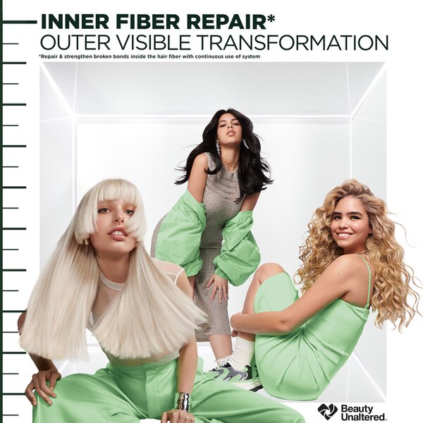 Garnier Fructis Hair Filler Inner Fiber Repair Pre-Shampoo Treatment, 10.1 OZ