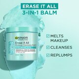Garnier SkinActive Erase It All Makeup Cleansing Balm with Hyaluronic Acid, 4.2 OZ, thumbnail image