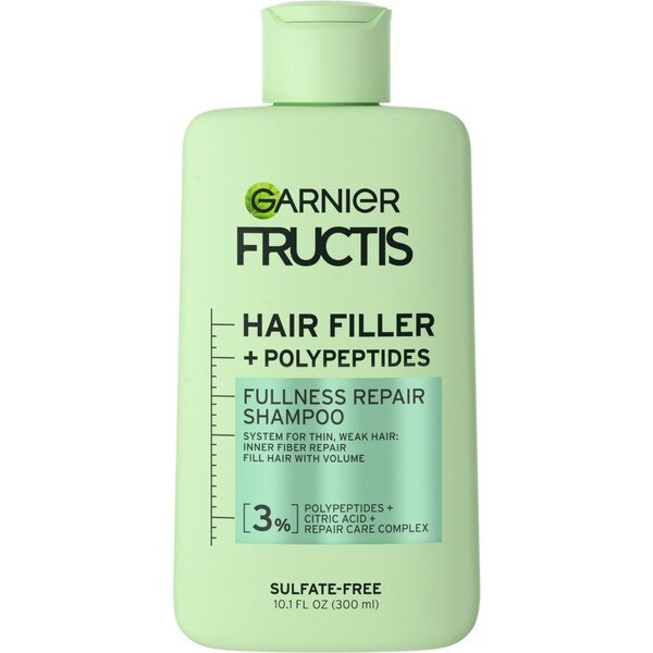 Garnier Fructis Hair Filler Polypeptides Fullness Repair Shampoo, 10.1 OZ
