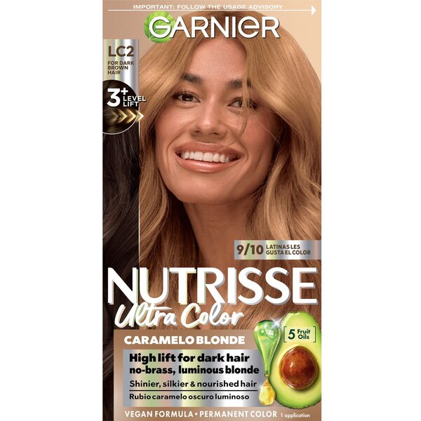 Garnier Nutrisse Ultra Color Caramelo Blonde Nourishing Permanent Hair Color