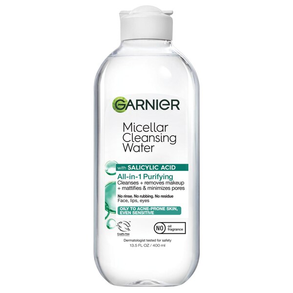 Garnier Micellar Cleansing Water with Salicylic Acid, 13.5 OZ