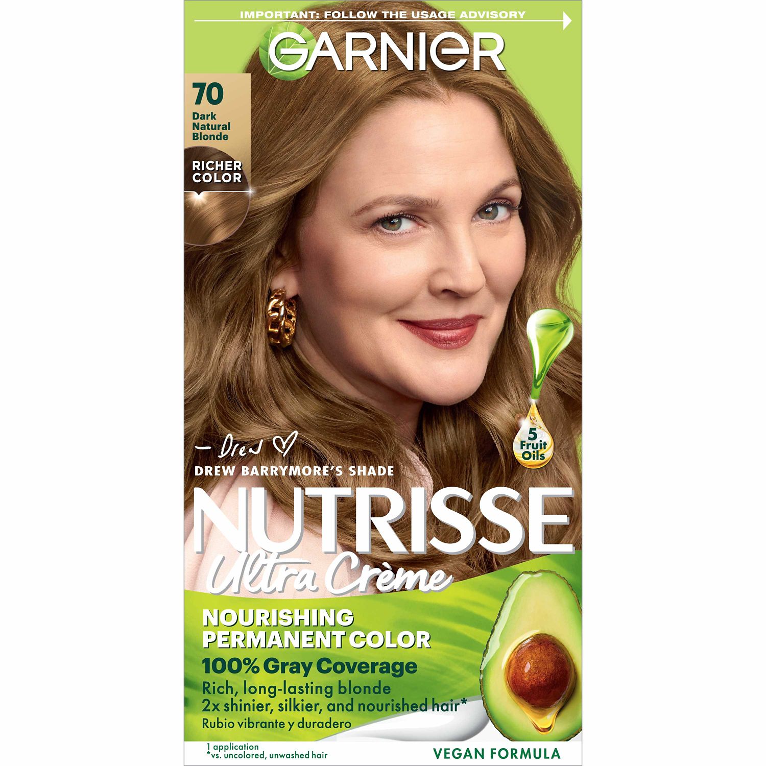 Garnier Nutrisse Nourishing Permanent Hair Color Creme