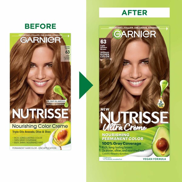 Garnier Nutrisse Nourishing Permanent Hair Color Creme