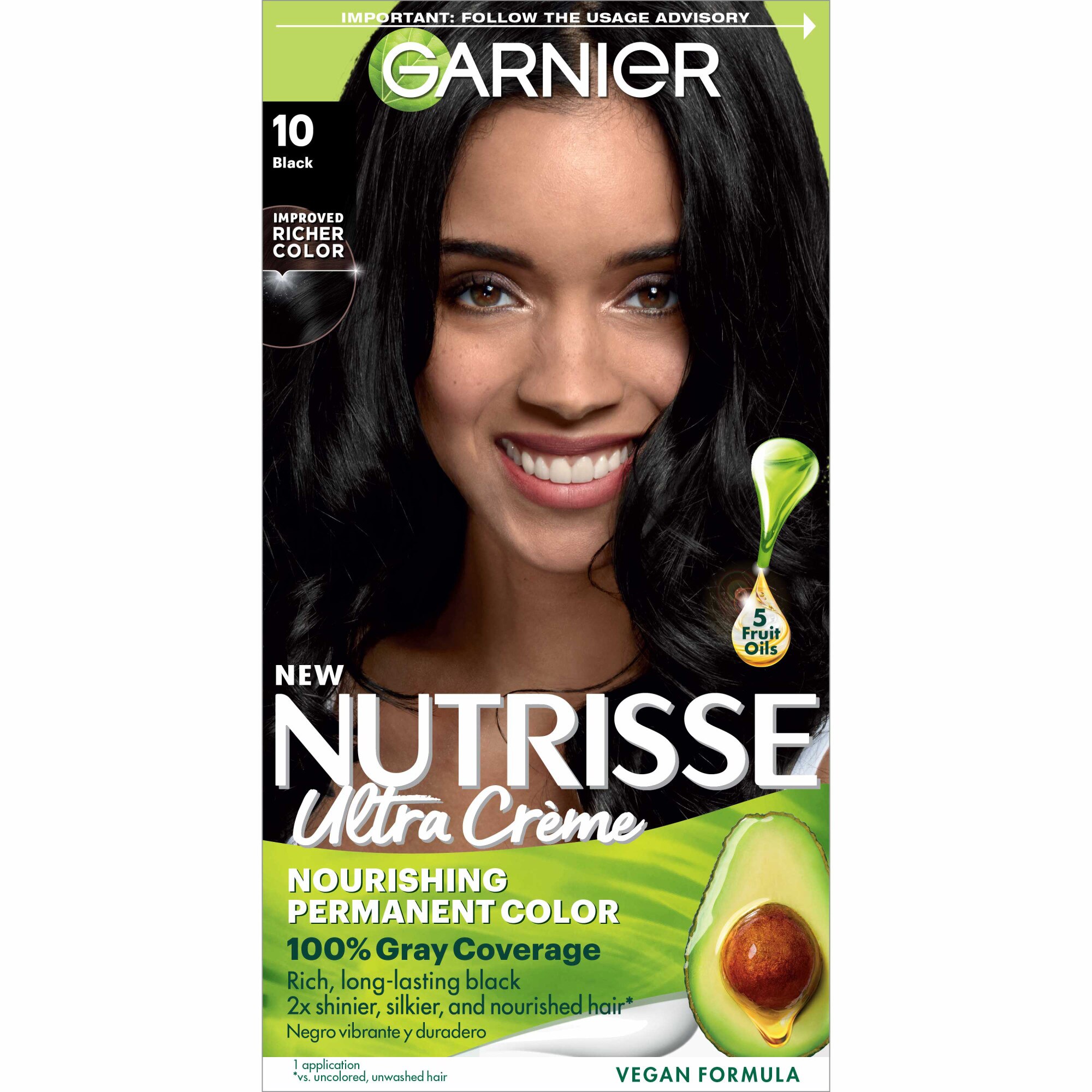 Garnier Nutrisse Nourishing Permanent Hair Color Creme