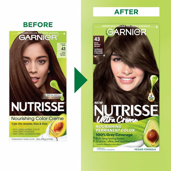 Garnier Nutrisse Nourishing Permanent Hair Color Creme