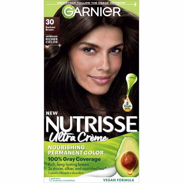 Garnier Nutrisse Nourishing Permanent Hair Color Creme