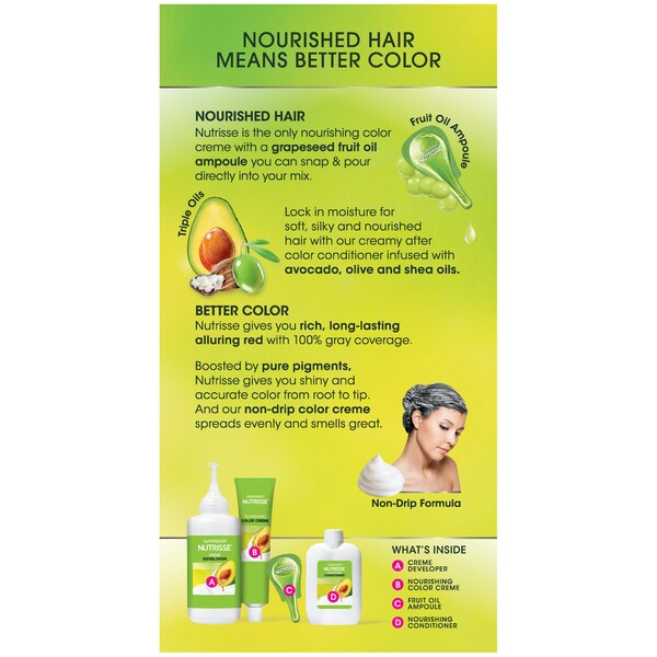 Garnier Nutrisse Nourishing Permanent Hair Color Creme