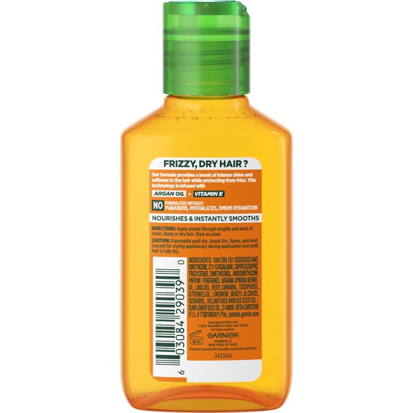 Garnier Fructis Sleek & Shine Moroccan Sleek Smoothing Oil, 3.75 OZ