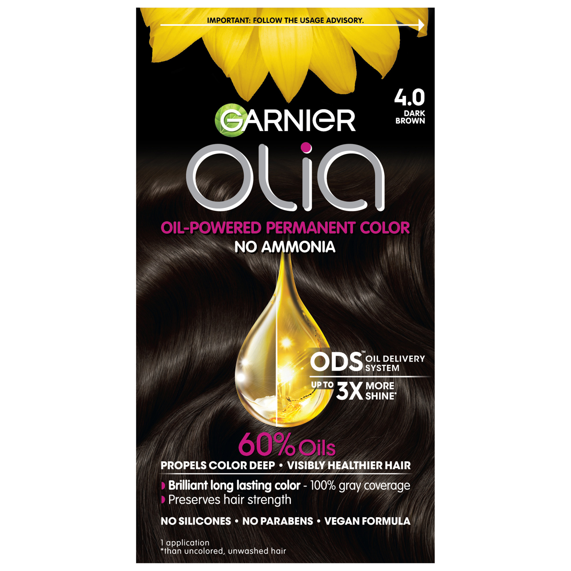 Garnier Olia Oil Powered Permanent Hair Color
