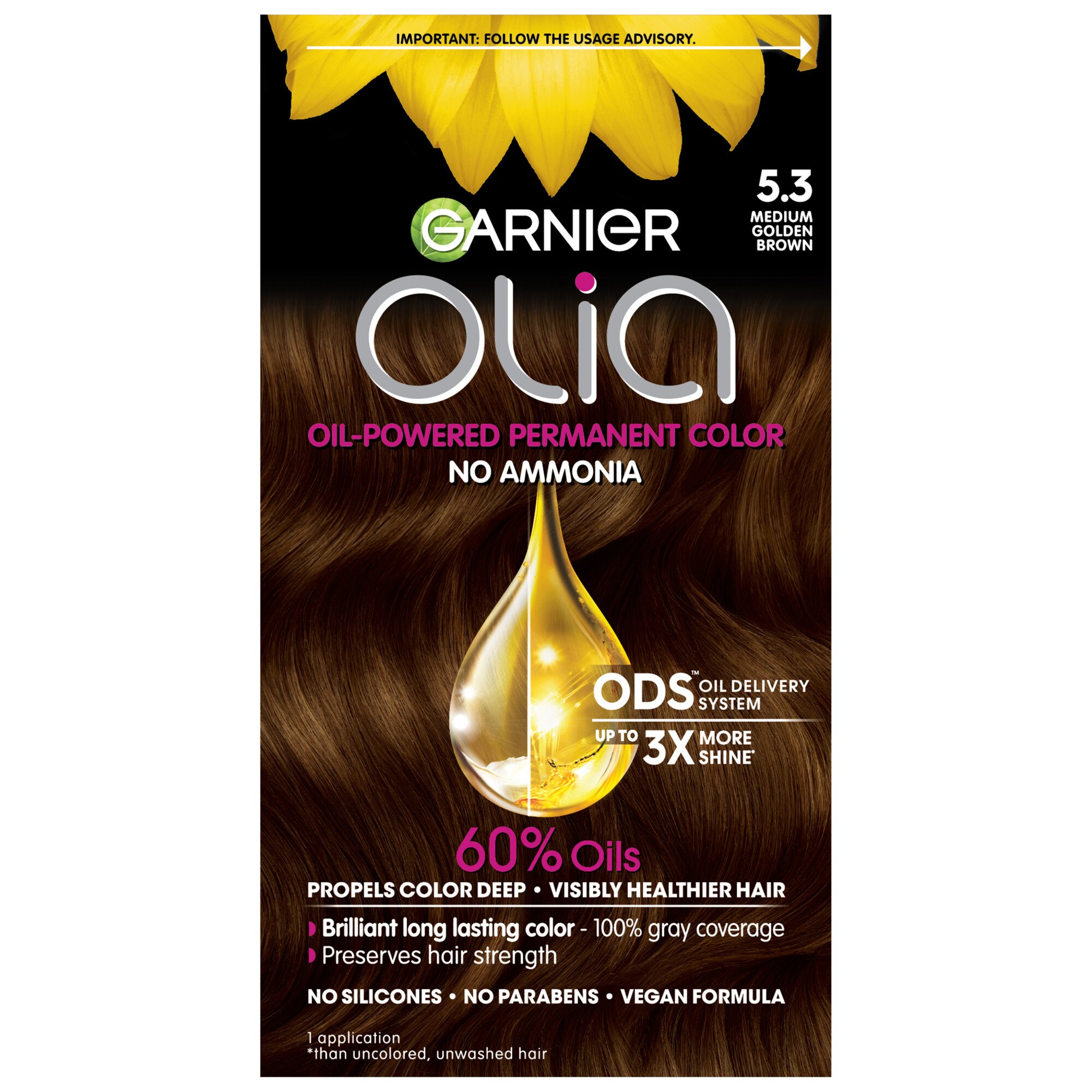 Garnier Olia Oil Powered Permanent Hair Color