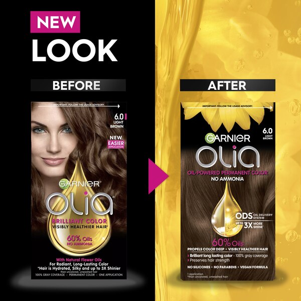 Garnier Olia Oil Powered Permanent Hair Color