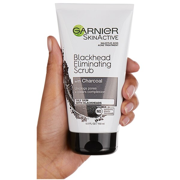 Garnier SkinActive Charcoal Blackhead Acne Treatment Scrub, 5 OZ