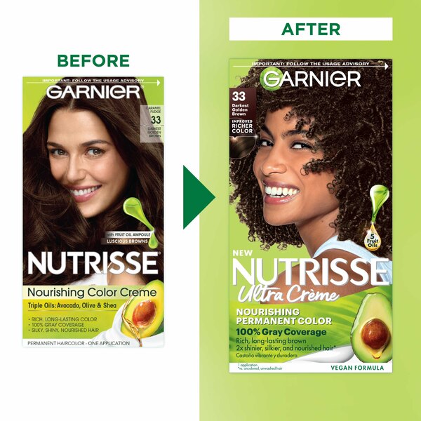 Garnier Nutrisse Nourishing Permanent Hair Color Creme