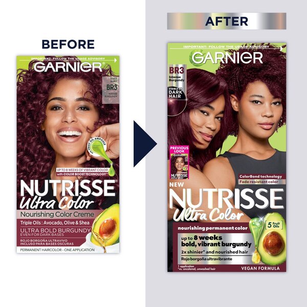 Garnier Nutrisse Ultra Color Nourishing Permanent Hair Color Crème
