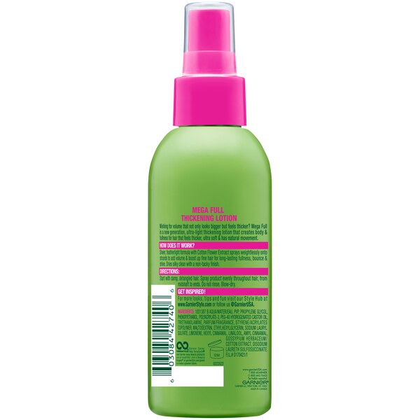 Garnier Fructis Mega Full Thickening Lotion, 5 OZ