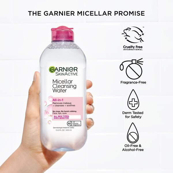 Garnier SkinActive Micellar Cleansing Water All in 1 Cleanser & Makeup Remover