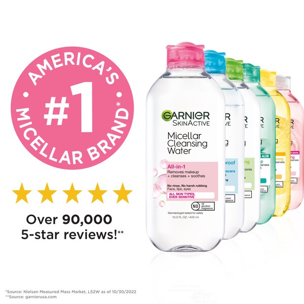 Garnier SkinActive Micellar Cleansing Water All in 1 Cleanser & Makeup Remover