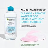 Garnier SkinActive Micellar Cleansing Water, For Waterproof Makeup, thumbnail image