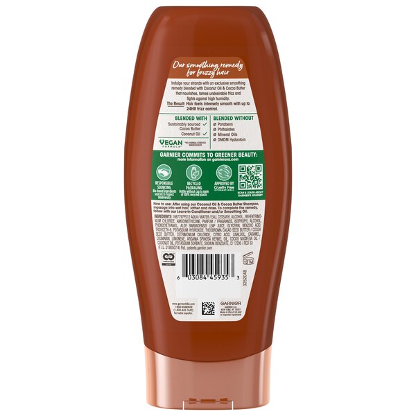 Garnier Whole Blends Coconut Oil & Cocoa Butter Smoothing Conditioner