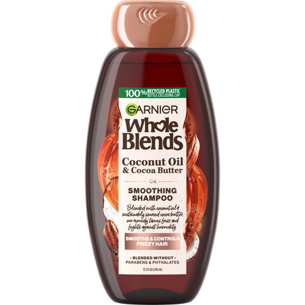 Garnier Whole Blends - Champú suavizante, Coconut Oil & Cocoa Butter, 12.5 oz