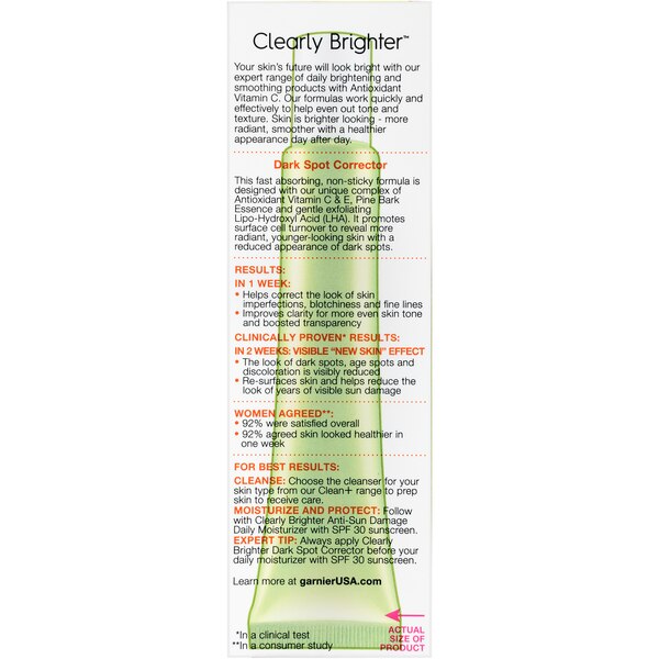 Garnier SkinActive Clearly Brighter Dark Spot Corrector, 1 OZ