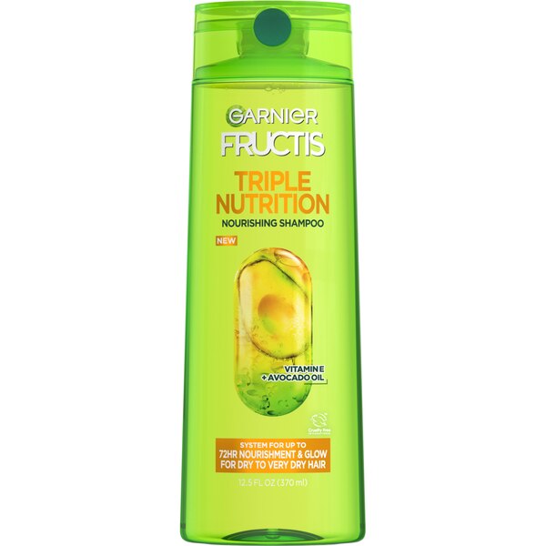 Garnier Fructis Triple Nutrition Shampoo, 12.5 OZ