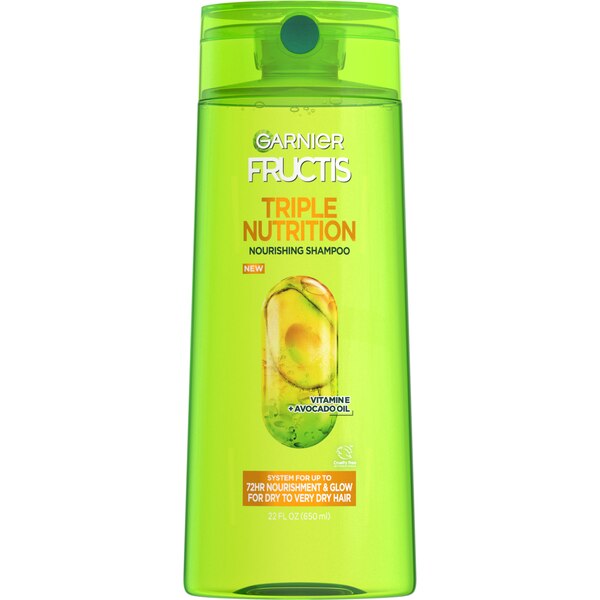 Garnier Fructis Triple Nutrition Shampoo, 22 OZ