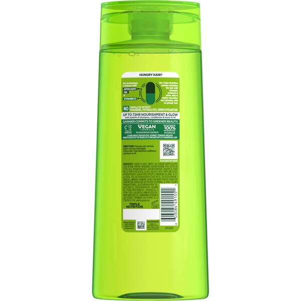 Garnier Fructis Triple Nutrition Shampoo, 22 OZ