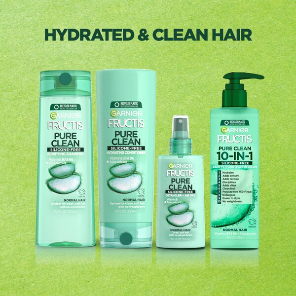 Garnier Fructis Pure Clean Purifying Shampoo, 12.5 OZ