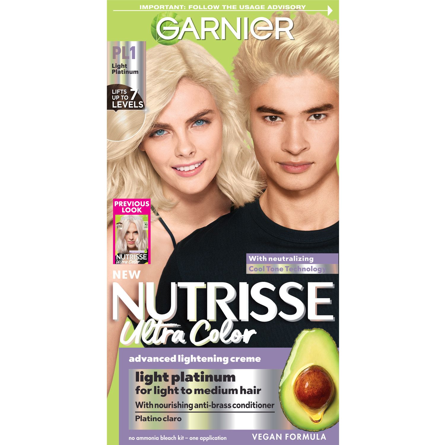 Garnier Nutrisse Ultra Color Advanced Lightening Nourishing Hair Color Creme