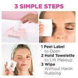 Garnier SkinActive Micellar Waterproof Makeup Remover Wipes, 25/Pack, thumbnail image