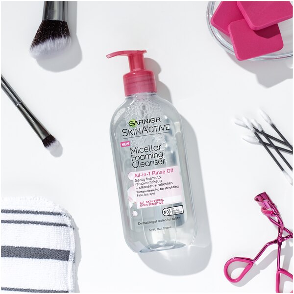 Garnier SkinActive Micellar Foaming Face Wash, 6.7 OZ