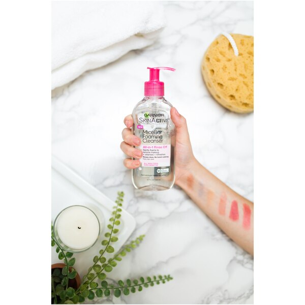 Garnier SkinActive Micellar Foaming Face Wash, 6.7 OZ
