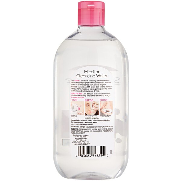 Garnier SkinActive Micellar Cleansing Water All in 1 Cleanser & Makeup Remover
