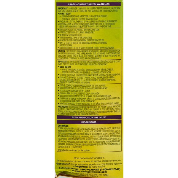 Garnier Nutrisse Ultra Color Nourishing Permanent Hair Color Crème