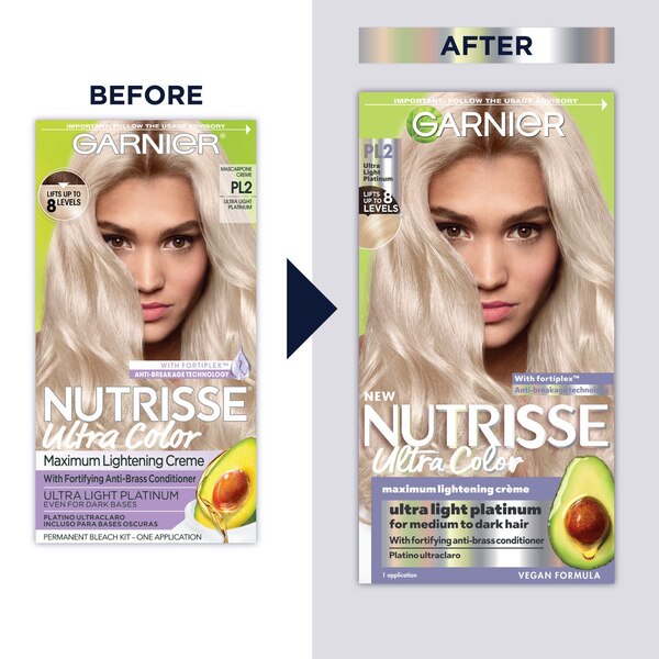 Garnier Nutrisse Ultra Color Advanced Lightening Nourishing Hair Color Creme