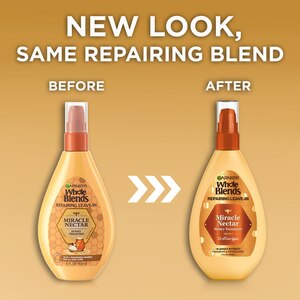 Garnier Whole Blends Leave-In Miracle Nectar Honey Treasures Treatment, 5 OZ