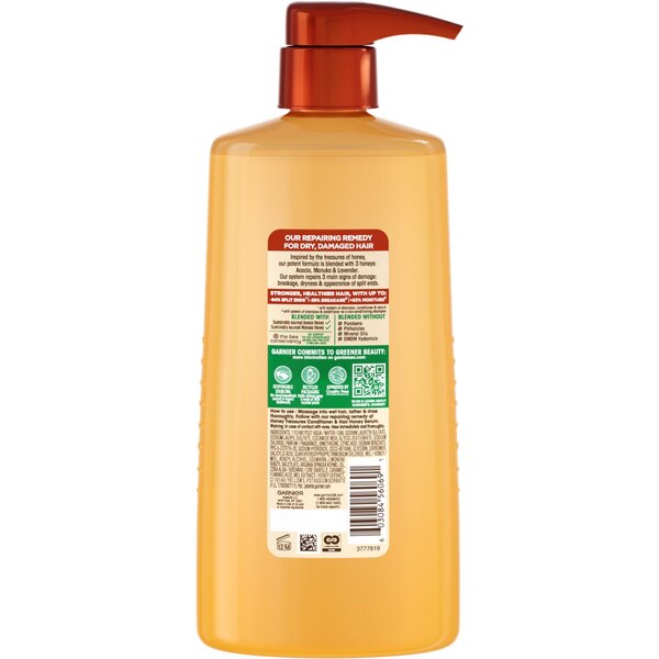 Garnier Whole Blends Honey Treasures Repairing Shampoo