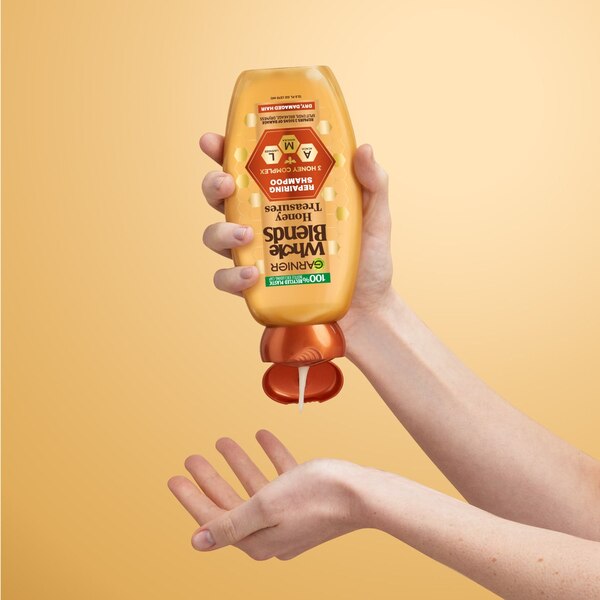 Garnier Whole Blends Honey Treasures Repairing Shampoo
