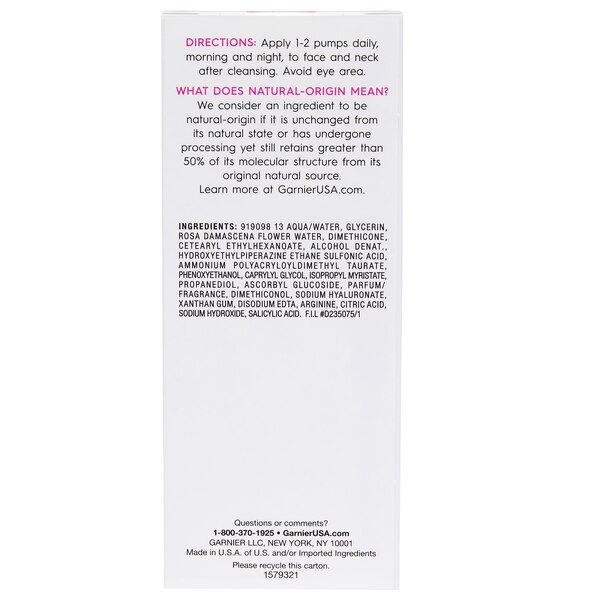 Garnier SkinActive Water Rose 24H Moisture Gel